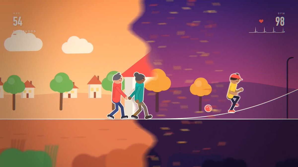 Motion-Graphics-Animation über den Kreislauf des Lebens