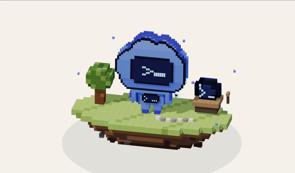 Voxel Codex in Three.js
