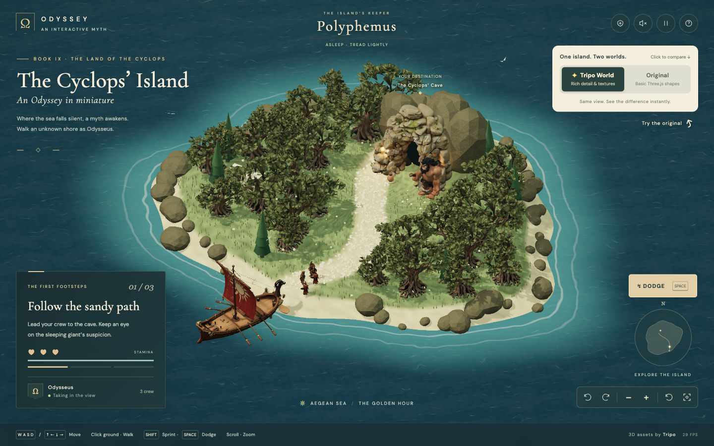 The Cyclops' Island