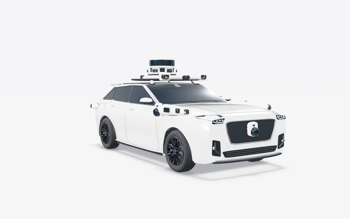 3D model of a Waymo Jaguar I-Pace