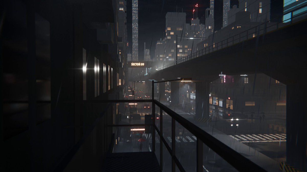 The Last Train cyberpunk megacity benchmark